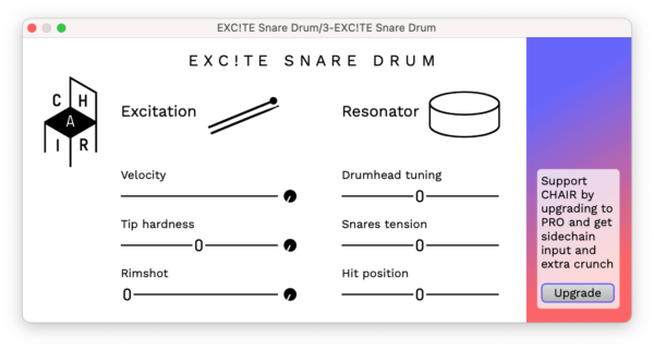 EXC!TE SNARE DRUM [Digital]