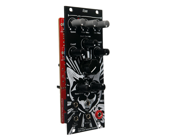 Analog Synth module ILSE side view