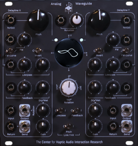 Analog Waveguide by CHAIR front view